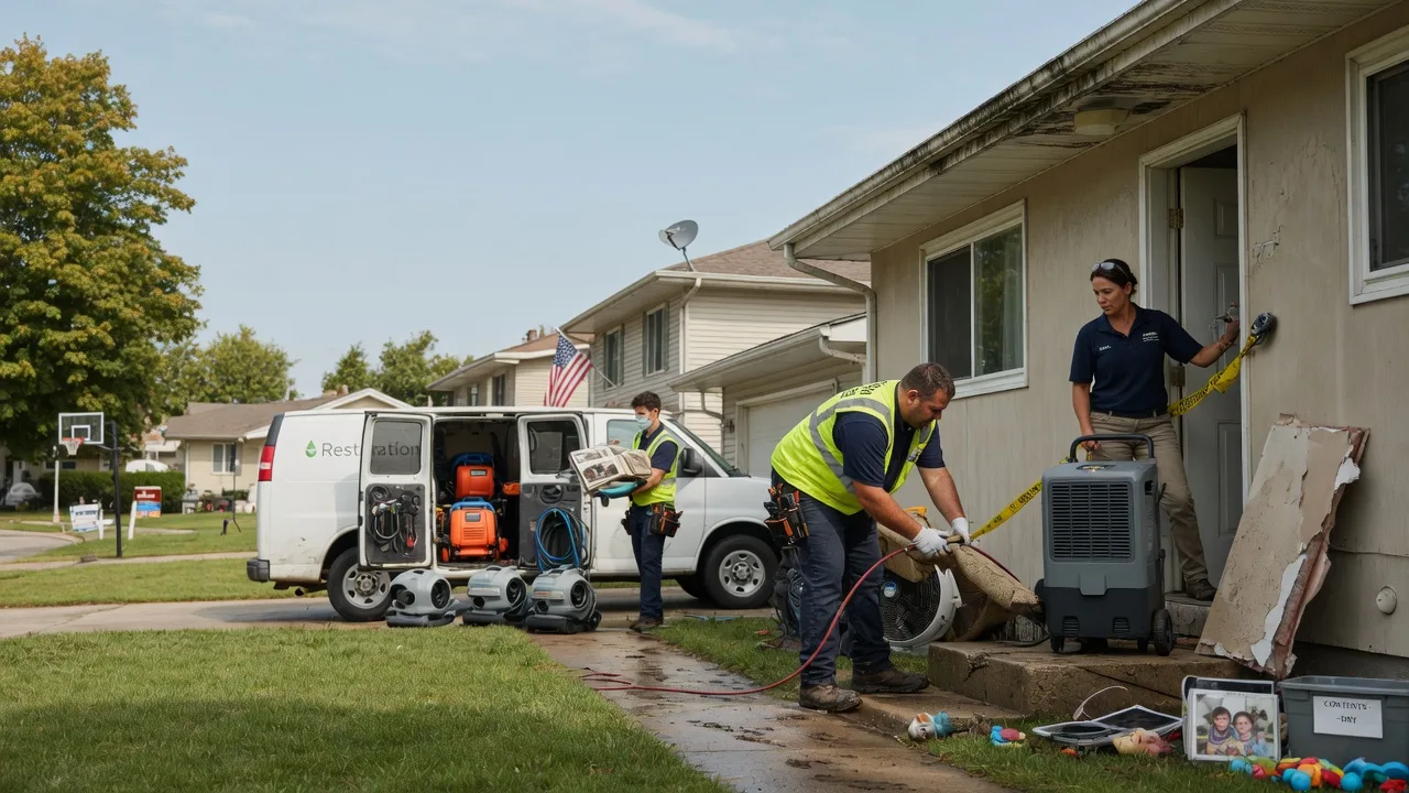 Water Damage Restoration in Samaria, MI near me